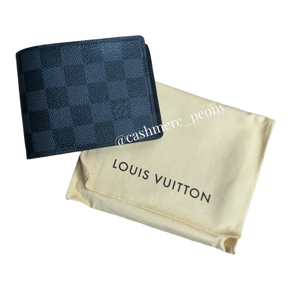 Louis Vuitton LV Multiple Wallet Damier Graphite Black/Grey - Picture 4 of 13